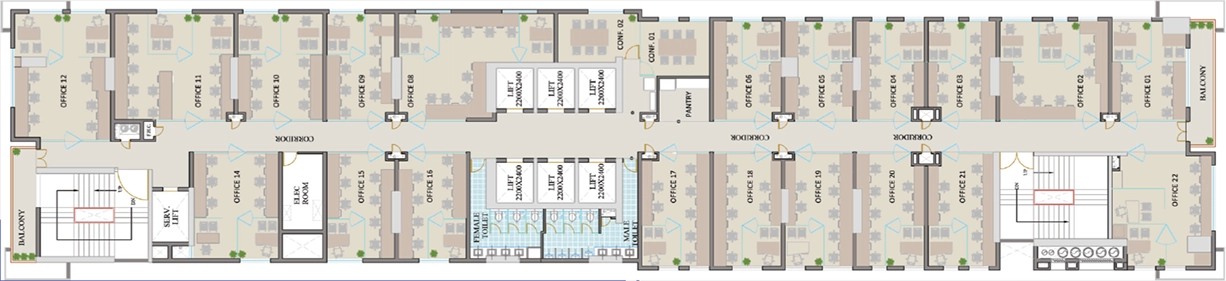 Ace Edit Studio Apartment Layout Plan