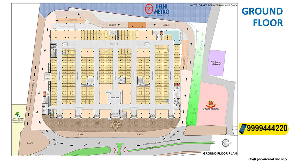 Omaxe Chandni Chowk Floor Plan