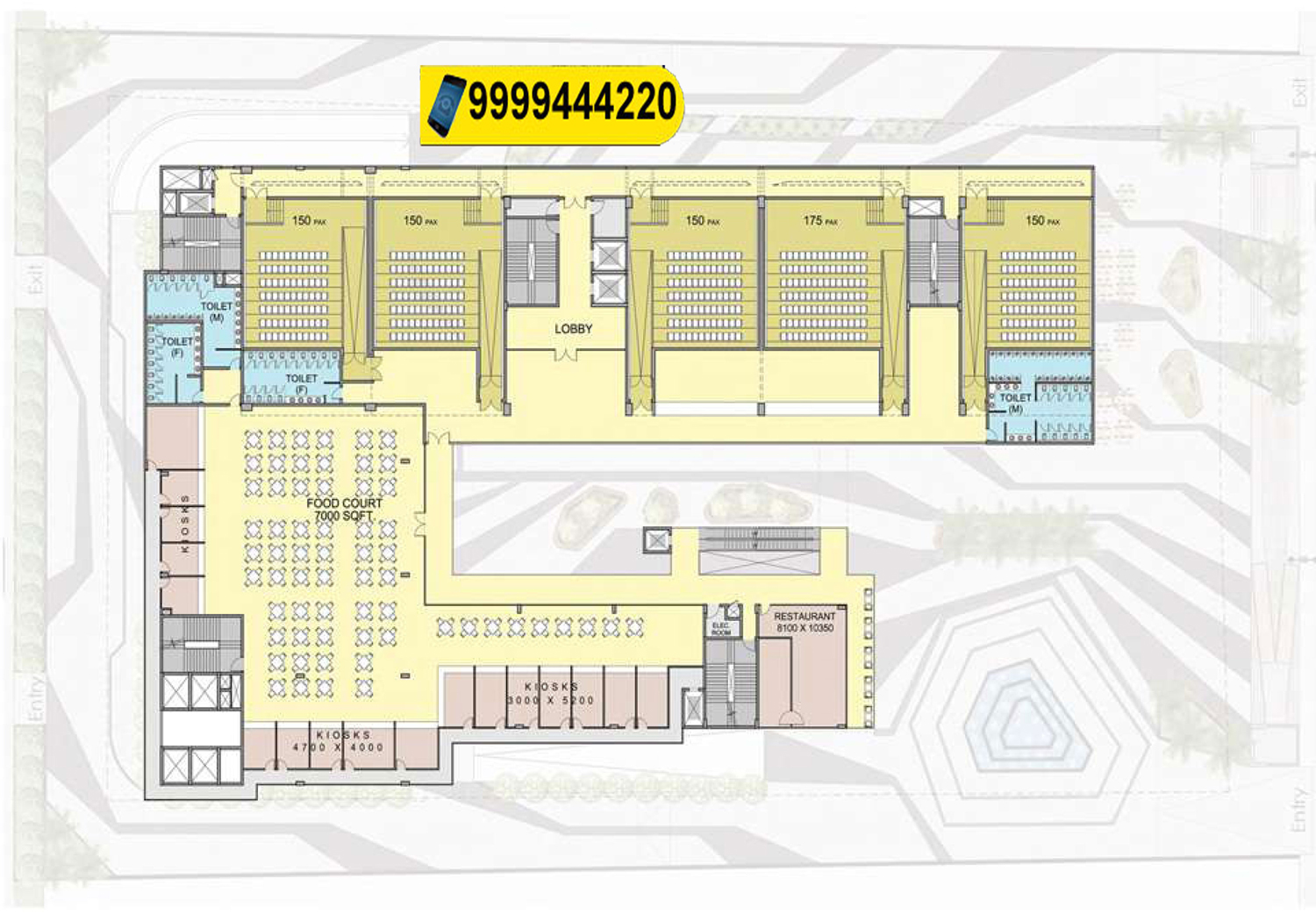 Paras Avenue Floor Plan
