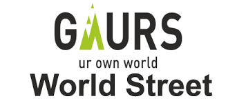 gaur world street mall logo