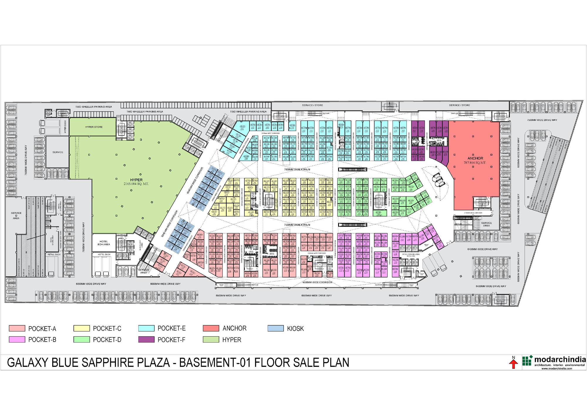 galaxy blue sapphire site plan