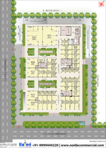 kavery city centre ground floor plan