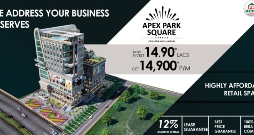 Retail Shops in Apex Park Square Greater Noida West