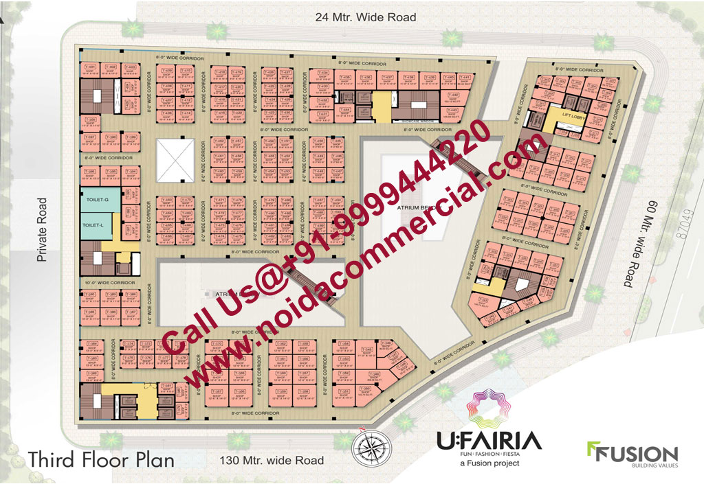 Fusion Ufairia floor plan 3rd