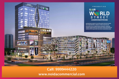 gaur world street mall