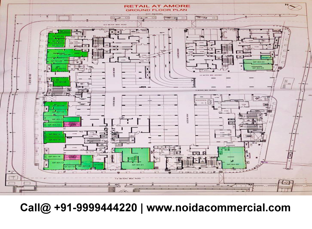 wave amore arcade site plan