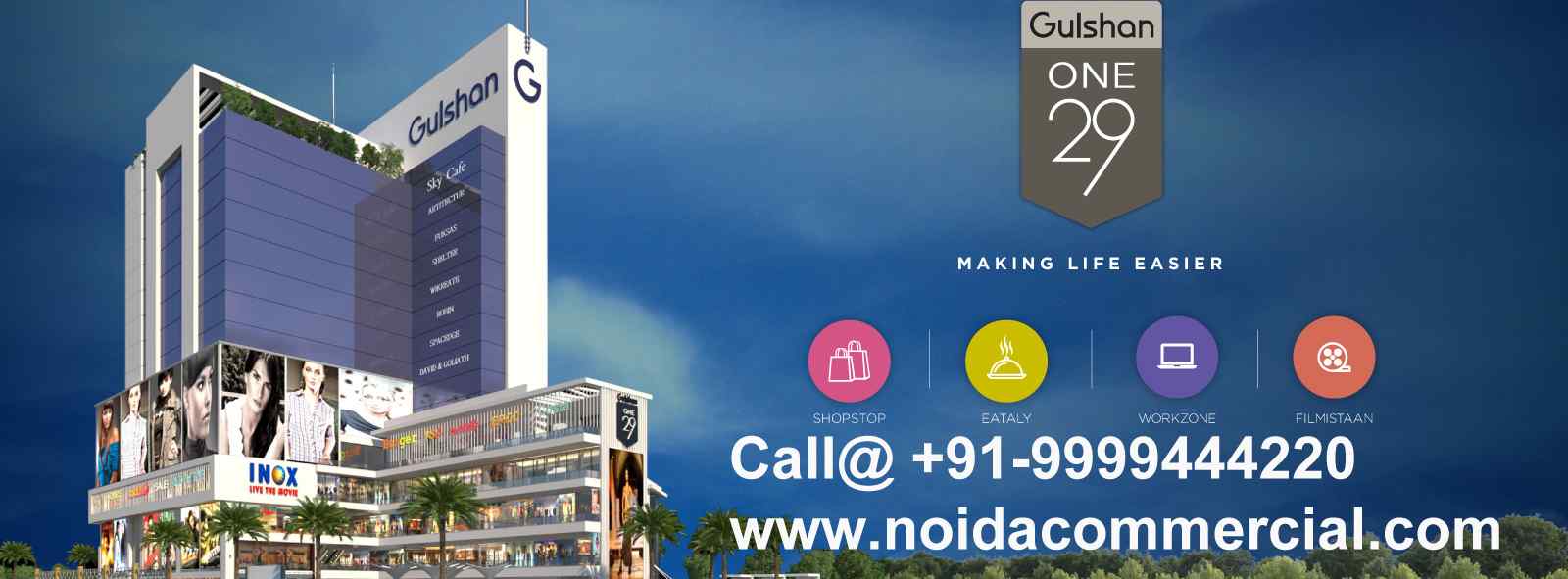 Gulshan 129 Noida Expressway Commercial Shops Price