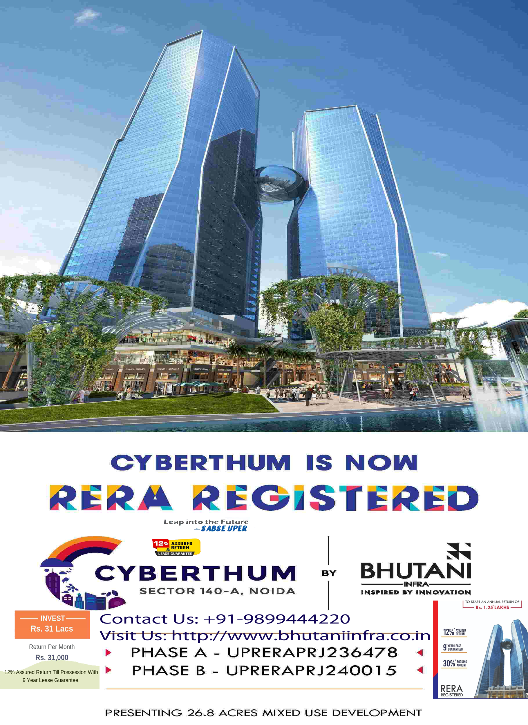 Cyberthum Sector 140a Noida