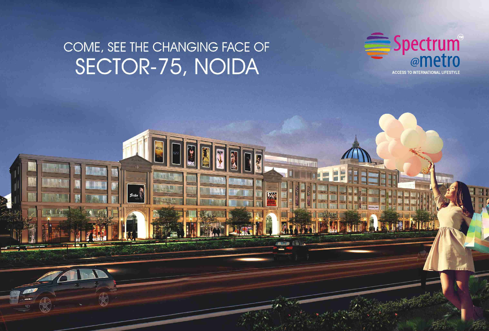 Spectrum Metro Noida Food Court- An Ideal Commercial Project in Noida