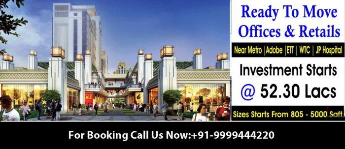 Book Luxury Offices and Shops in Noida under ATS Bouquet Project