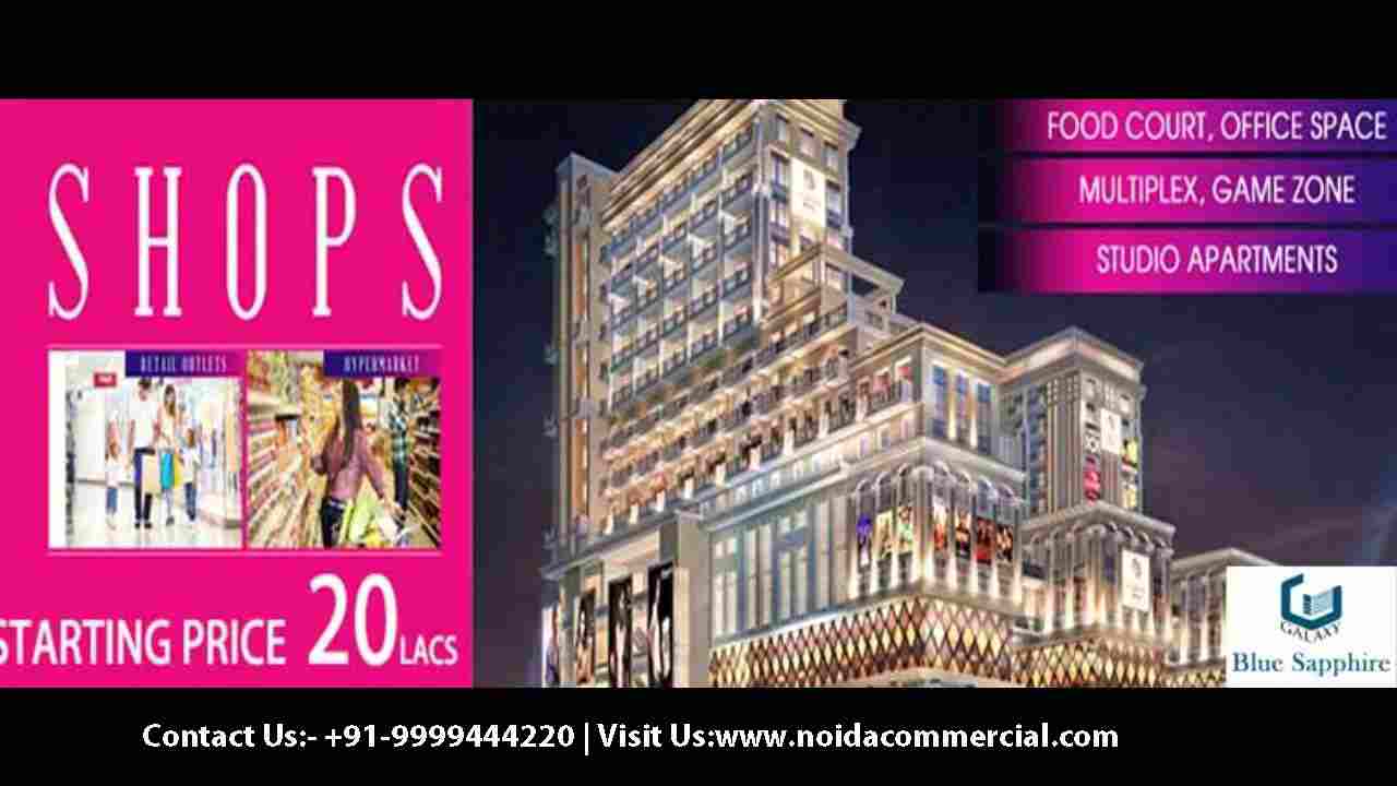 New Launch Commercial Projects-Shops in Noida Extension