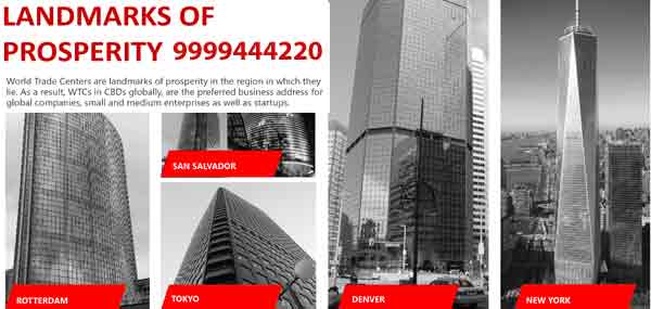 World Trade Center Noida, Commercial Infrastructure for Buy Business Property