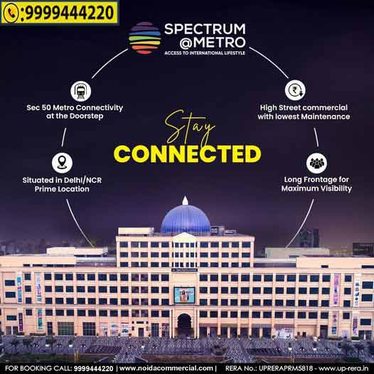 Your Dream Commercial Project, Spectrum Metro Noida