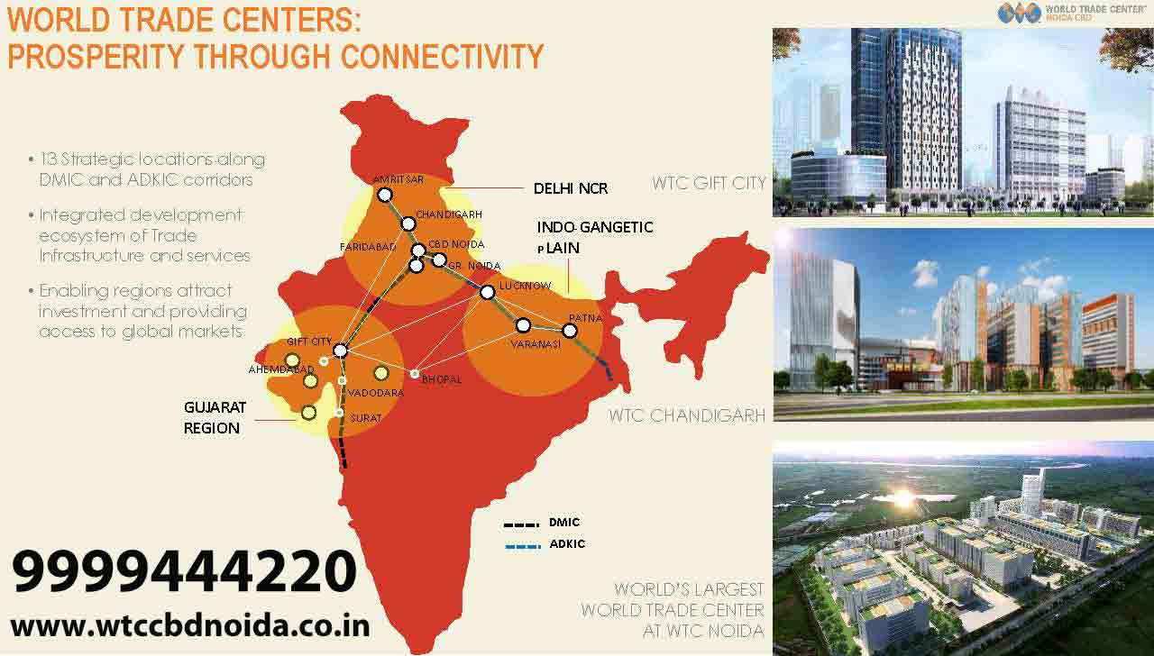 Commercial Project with luxury offices, WTC CBD Noida