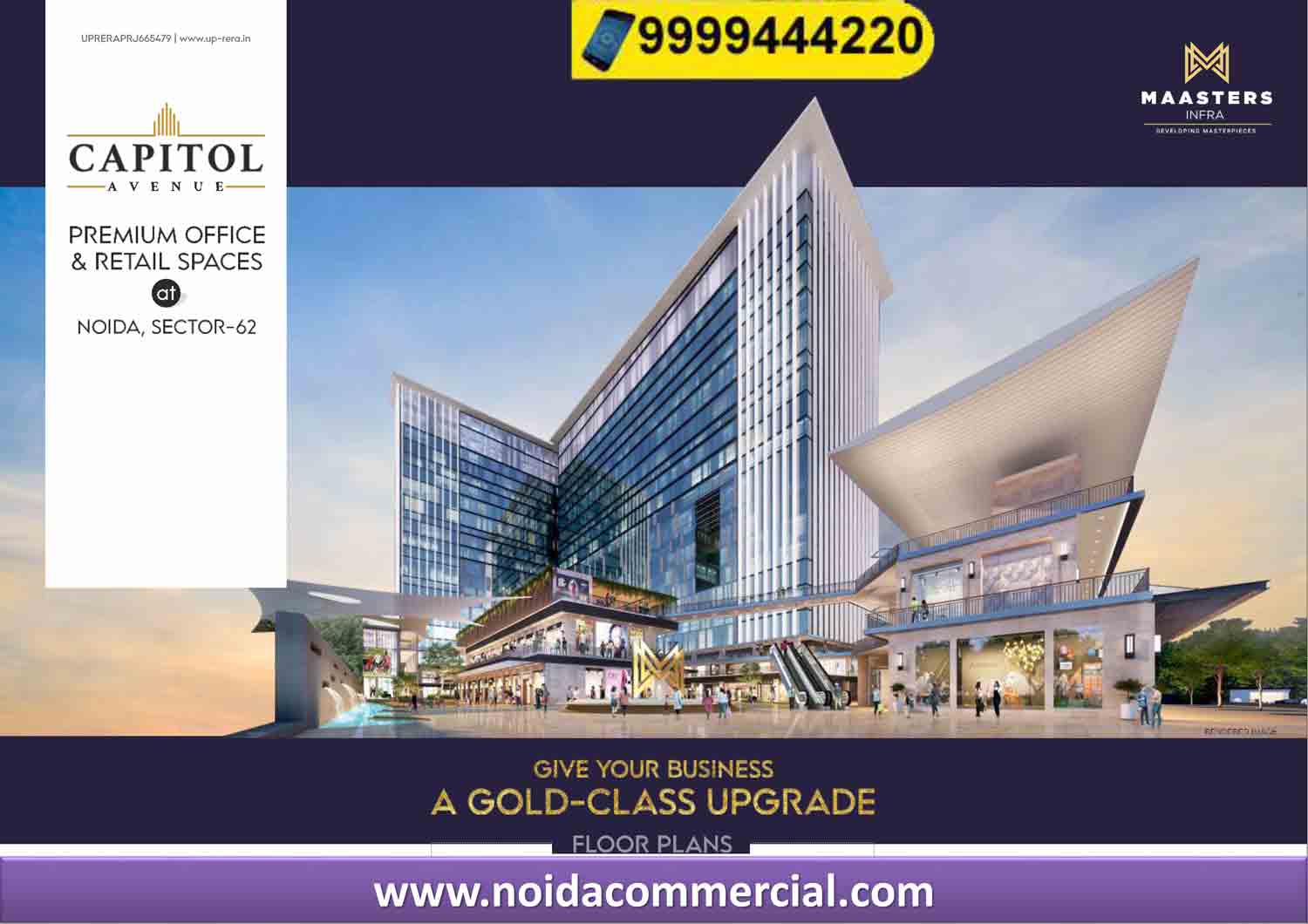 Premium Commercial Maasters Capitol Avenue Sector 62 Noida