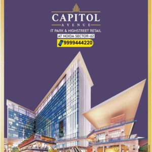Capitol Avenue in Sector 62 Noida