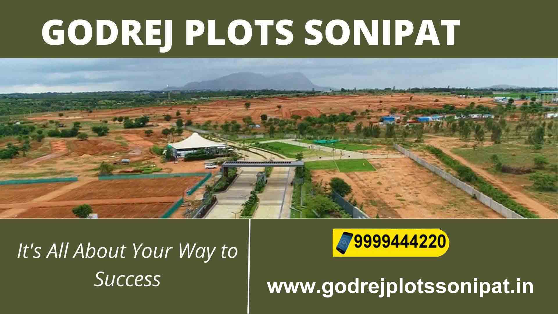 Book Now Godrej Plots Sonipat that gives peace out of urban Jungle
