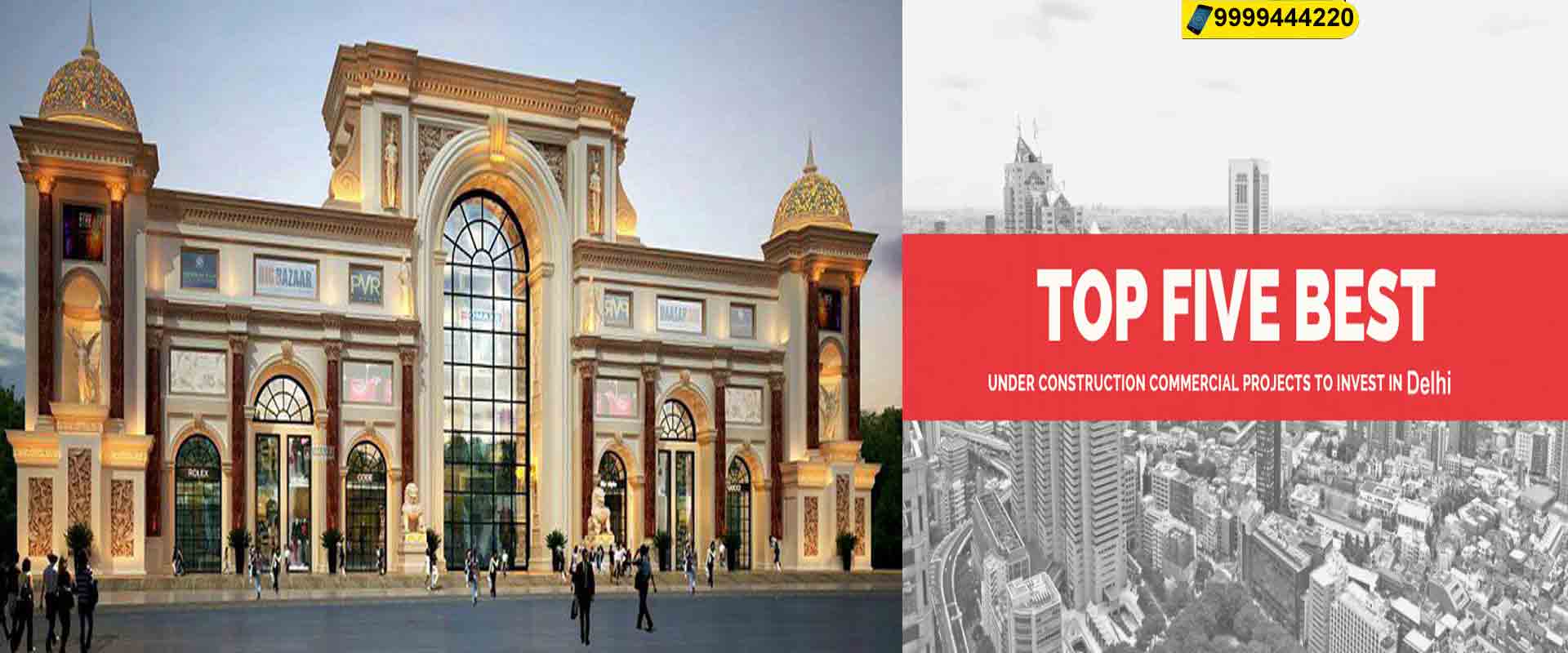 A New Commercial Project–Omaxe Karol Bagh to Book Retail Shops