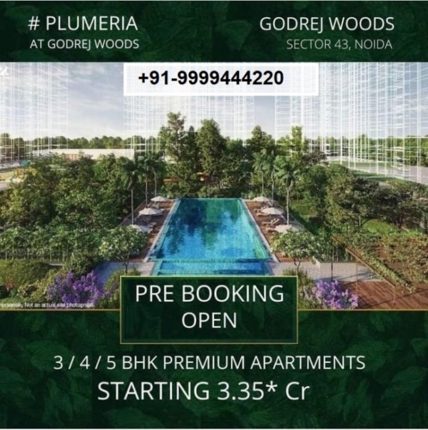 Plumeria Godrej Woods a Creation that Gives Healthy Air