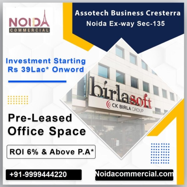 The Assotech Business Cresterra as Premium Commercial Project at Noida Expressway