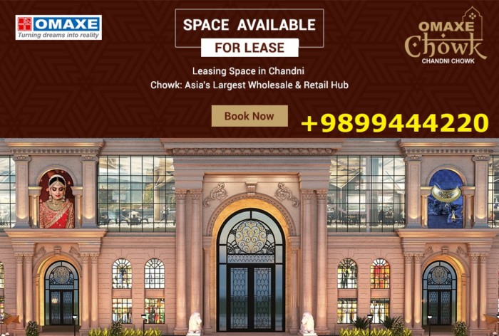 Omaxe Chandni Chowk a Business Destination with Perfect Backdrop of Hyper Market