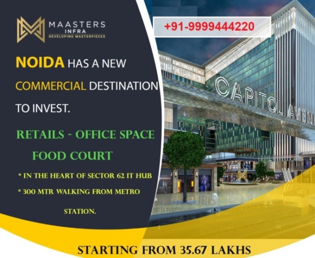 Projects Maaster Capitol Avenue– Your Ideal Stop to Find Luxury Office Spaces!