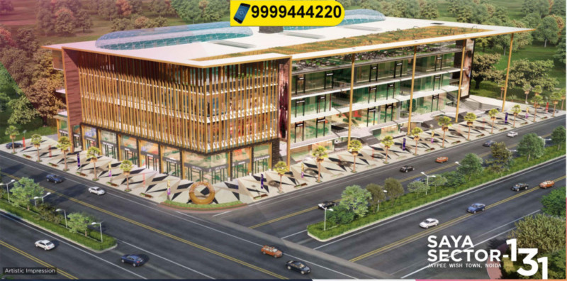 A Perfect Commercial Project Saya Piazza, to Book Retail Shops