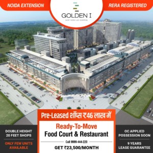 Ocean Golden I Noida Extension as Largest Retail and Technology Services Hub
