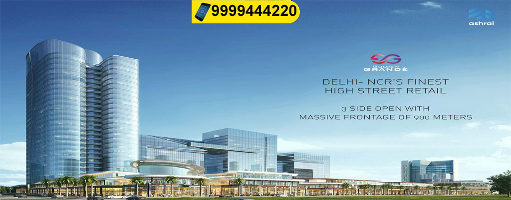 Commercial Project, Golden Grande, to Book Office Spaces and Shops!