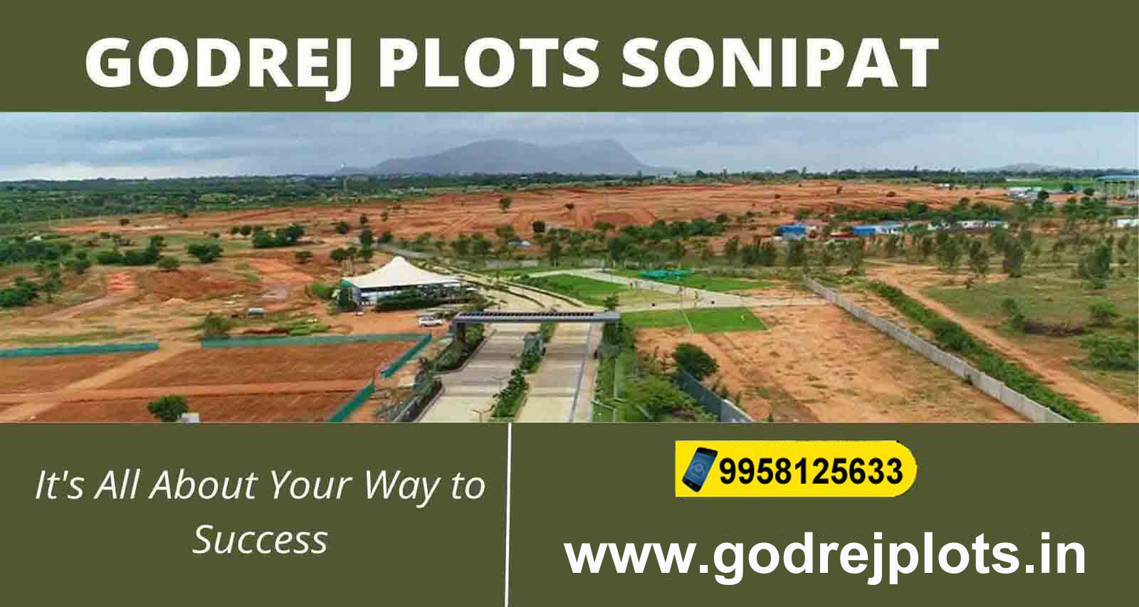 Godrej Plots Sonipat with huge residential development in 50 acres