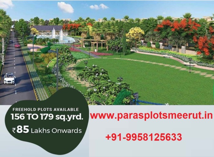 Paras Plots Meerut Creating Residential Plots for Sale