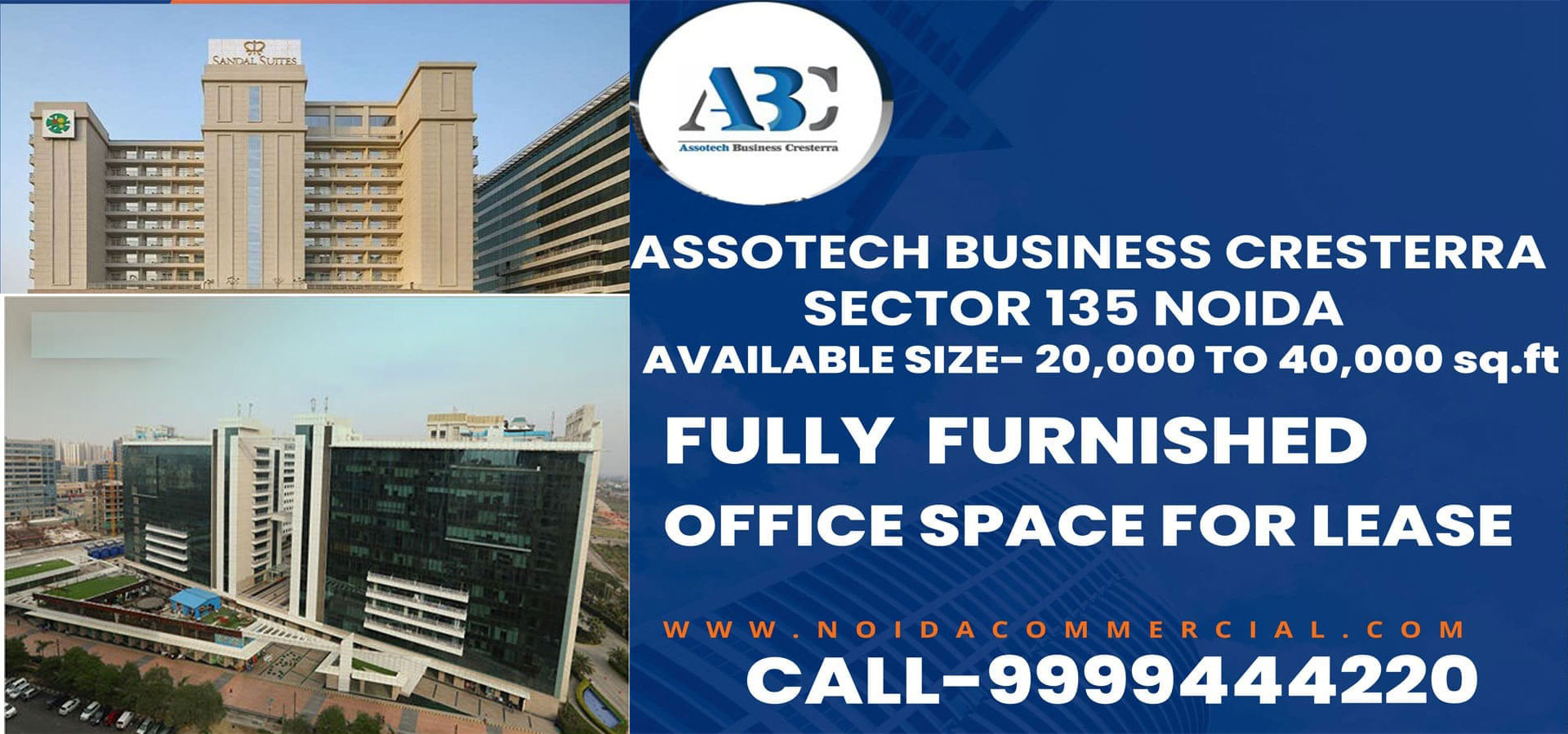 Find Best Office Space for Rent in Noida Expressway