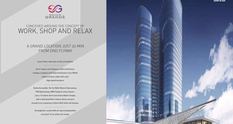 Find Luxury Office Spaces in Golden Grande in Noida Extension