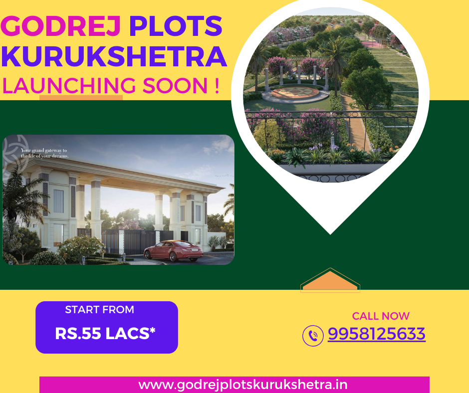 Find Affordable Residential Plots Under Godrej Plots Kurukshetra Project