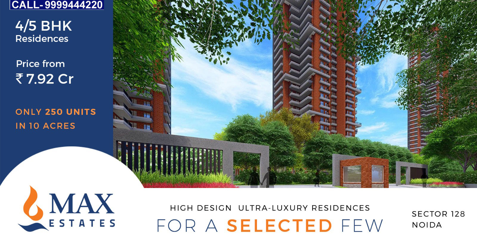 Choose Your Dream Luxury Apartment in Max Sector 128 Noida Project