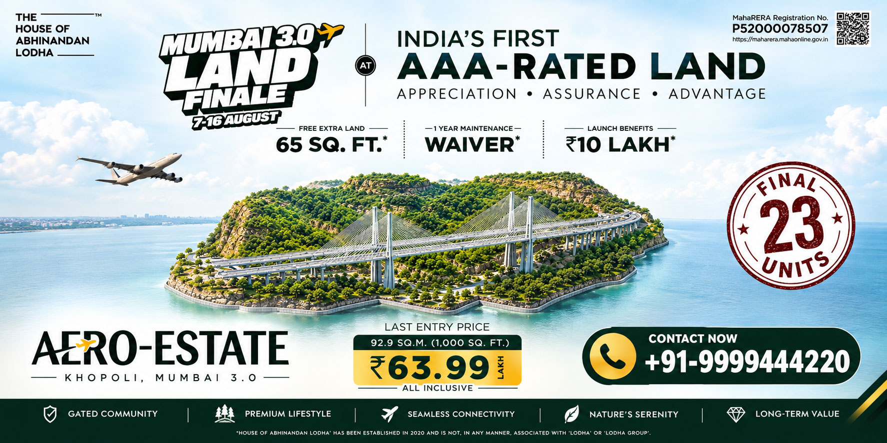 The House of Abhinandan Lodha Plots Khopoli- Invest in the Future Growth of Navi Mumbai