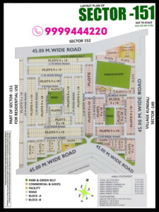 Plots for Sale in Sector 151 Noida