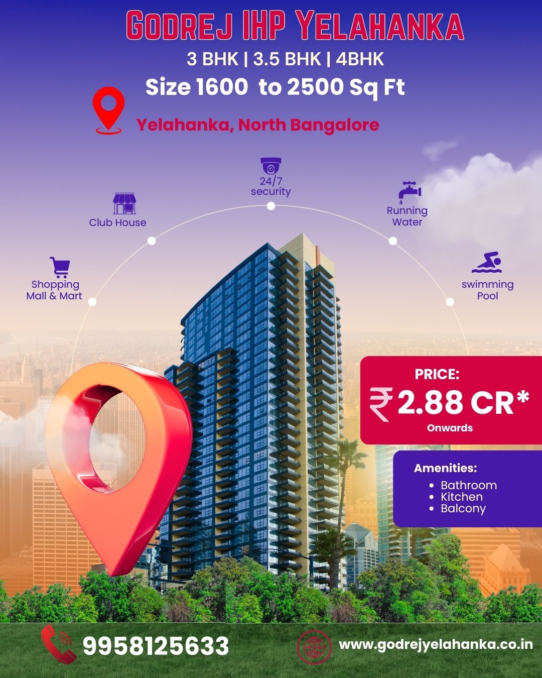 Godrej Yelahanka New Launch