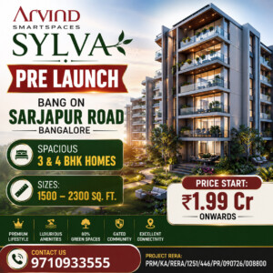 Arvind Sylva Sarjapur Bangalore