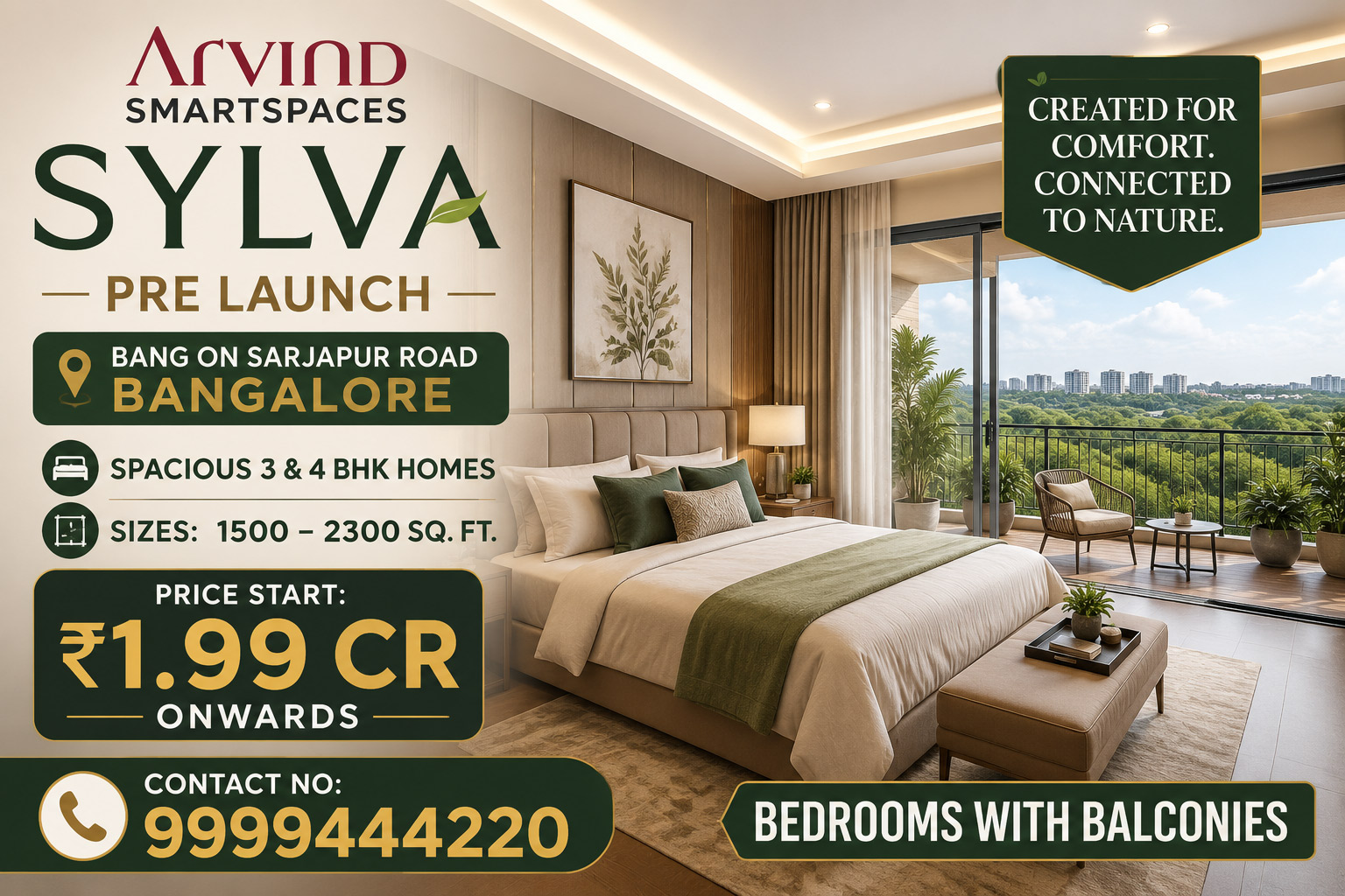 Arvind Sylva Sarjapur Road: Luxury Living in the Heart of East Bangalore