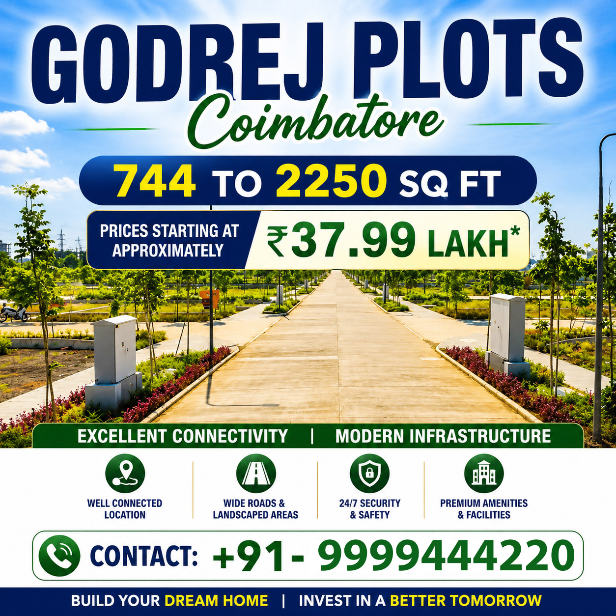 Godrej Plots Coimbatore: A New Era of Plotted Community Living