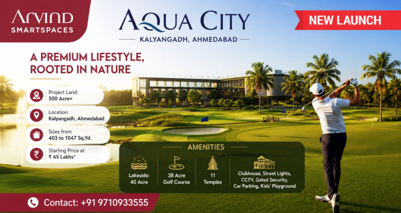 Explore Premium Residential Plots! Arvind Aqua City Kalyangadh